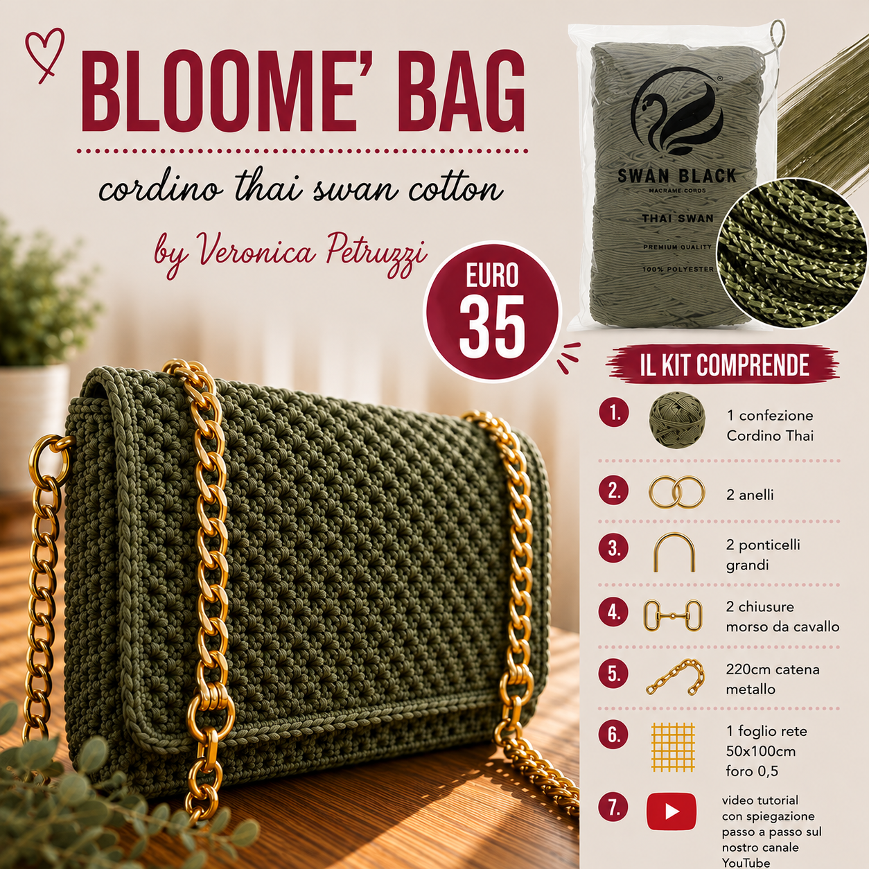 KIT BLOOME' BAG