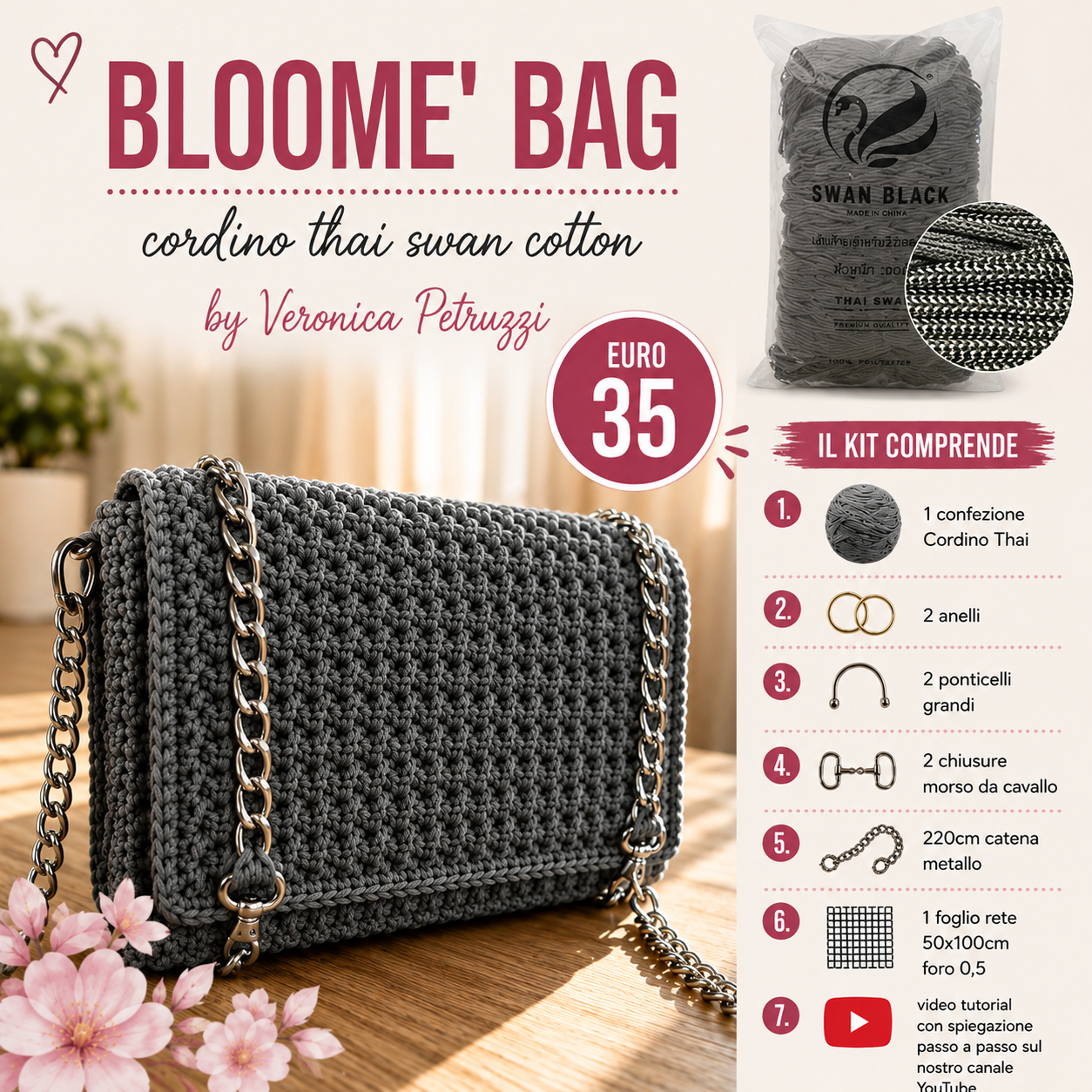 KIT BLOOME' BAG