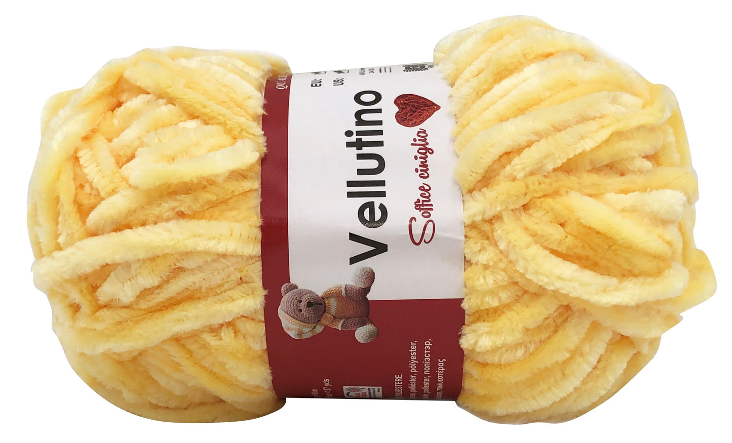 CINIGLIA VELLUTINO 100% Poliestere