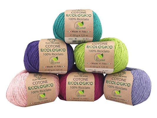 COTONE ECOLOGICO RICICLATO