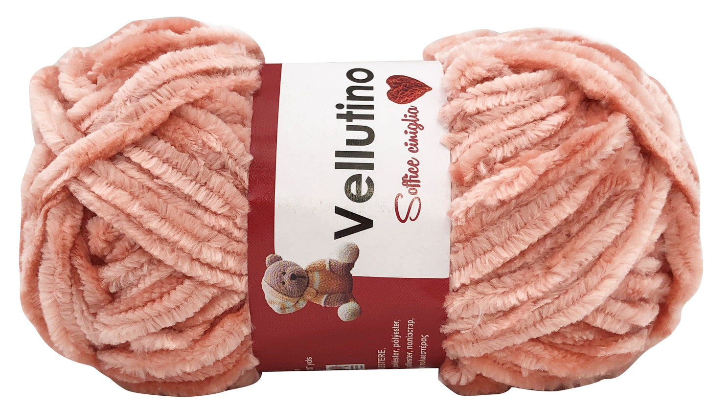 CINIGLIA VELLUTINO 100% Poliestere