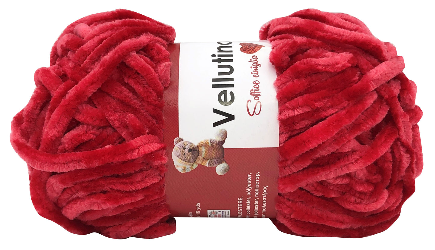 CINIGLIA VELLUTINO 100% Poliestere