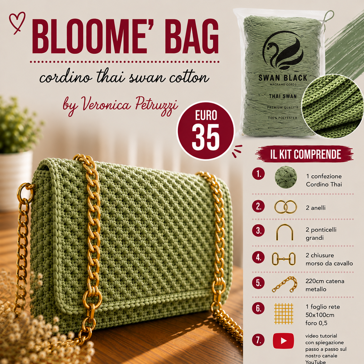 KIT BLOOME' BAG
