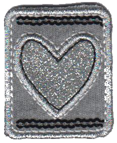 CUORE IN RETTANGOLO 0247-5147-B00