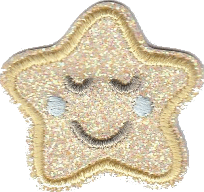 STELLINA GLITTER VARI COLORI