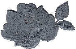 ROSA CON FOGLIE 0585-5345-010