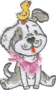 CANE CON FOULARD 0632-5361-B00