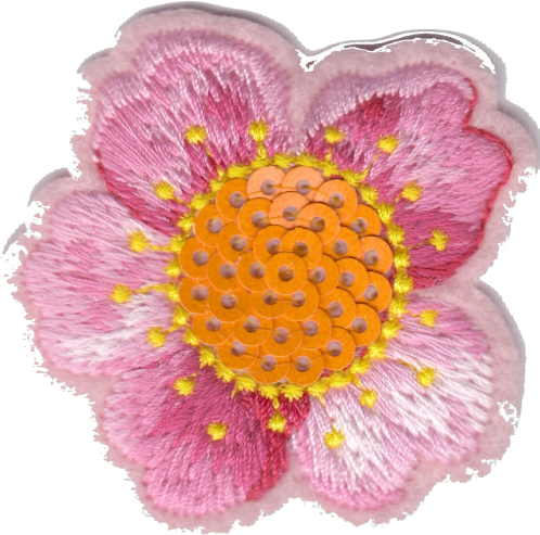 FIORE CON PAILLETTES  B 0948-5498-B00