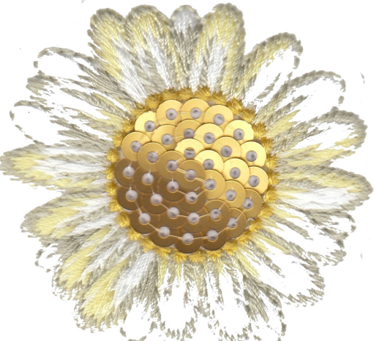 FIORE CON PAILLETTES  C 0949-5498-C00