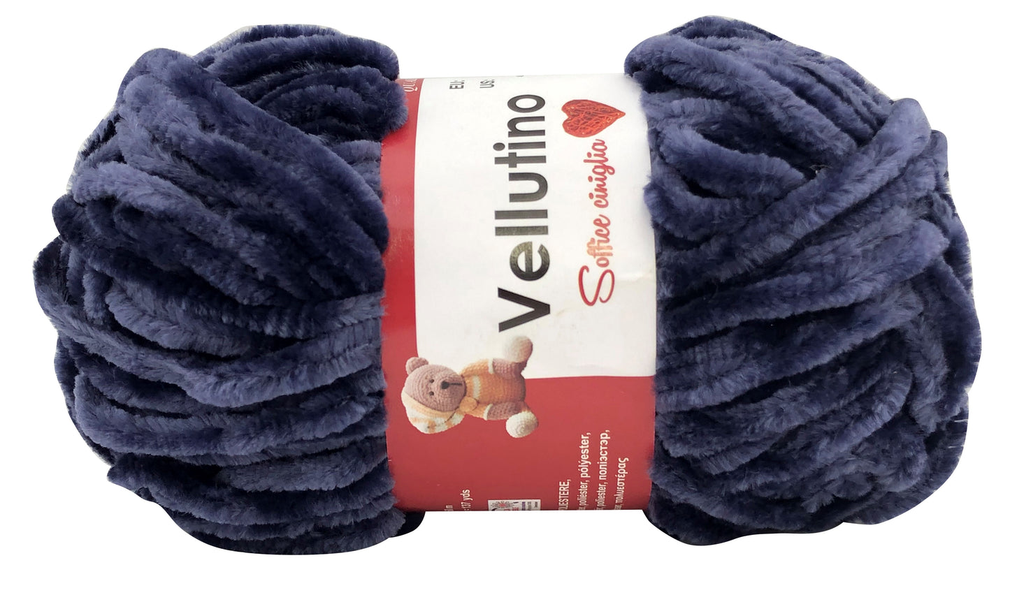 CINIGLIA VELLUTINO 100% Poliestere