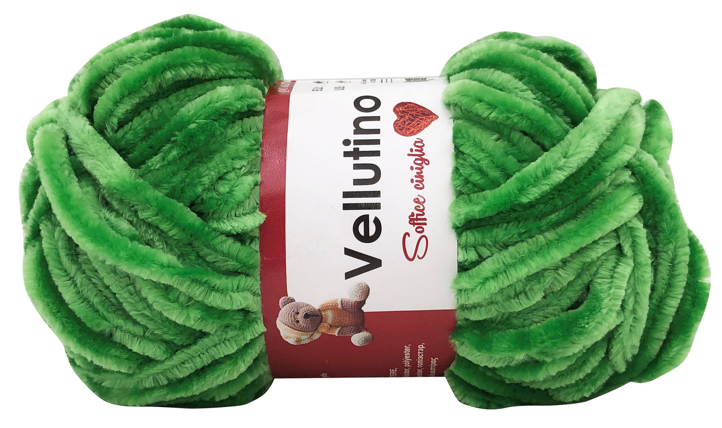 CINIGLIA VELLUTINO 100% Poliestere