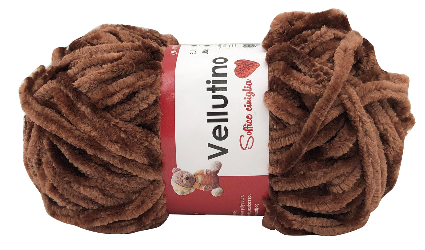 CINIGLIA VELLUTINO 100% Poliestere