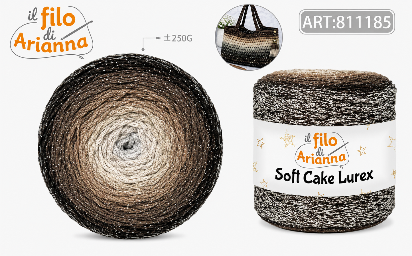 FILATO SOFT CAKE LUREX