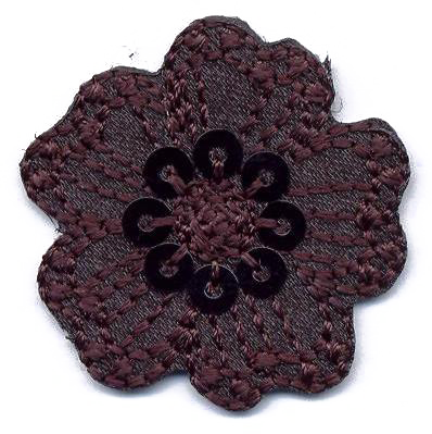FIORE PICC.+PAILLETTES VARI COLORI