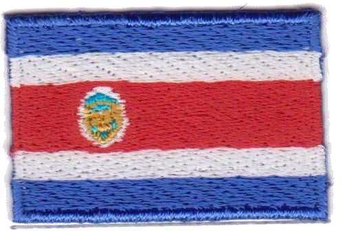 COSTA RICA FLAG 1721-9537-A00