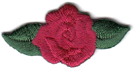 ROSA MINI CON 2 FOGLIE 1885-9718-000
