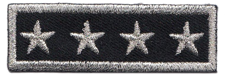 RETTANGOLO CON STELLE  1985-9842-B00