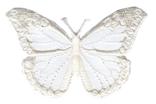 FARFALLA IN TINTA BIANCO 2134-9989-D00