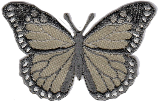 FARFALLA IN TINTA GRIGIO 2135-9989-E00
