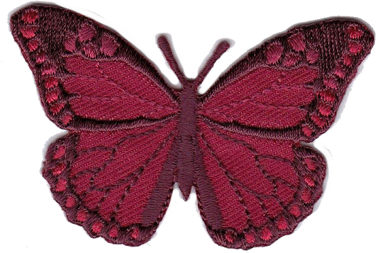 FARFALLA IN TINTA BORDEAUX [F] 2136-9989-F00