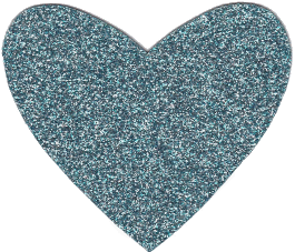 CUORE GLITTER COLORI VARI