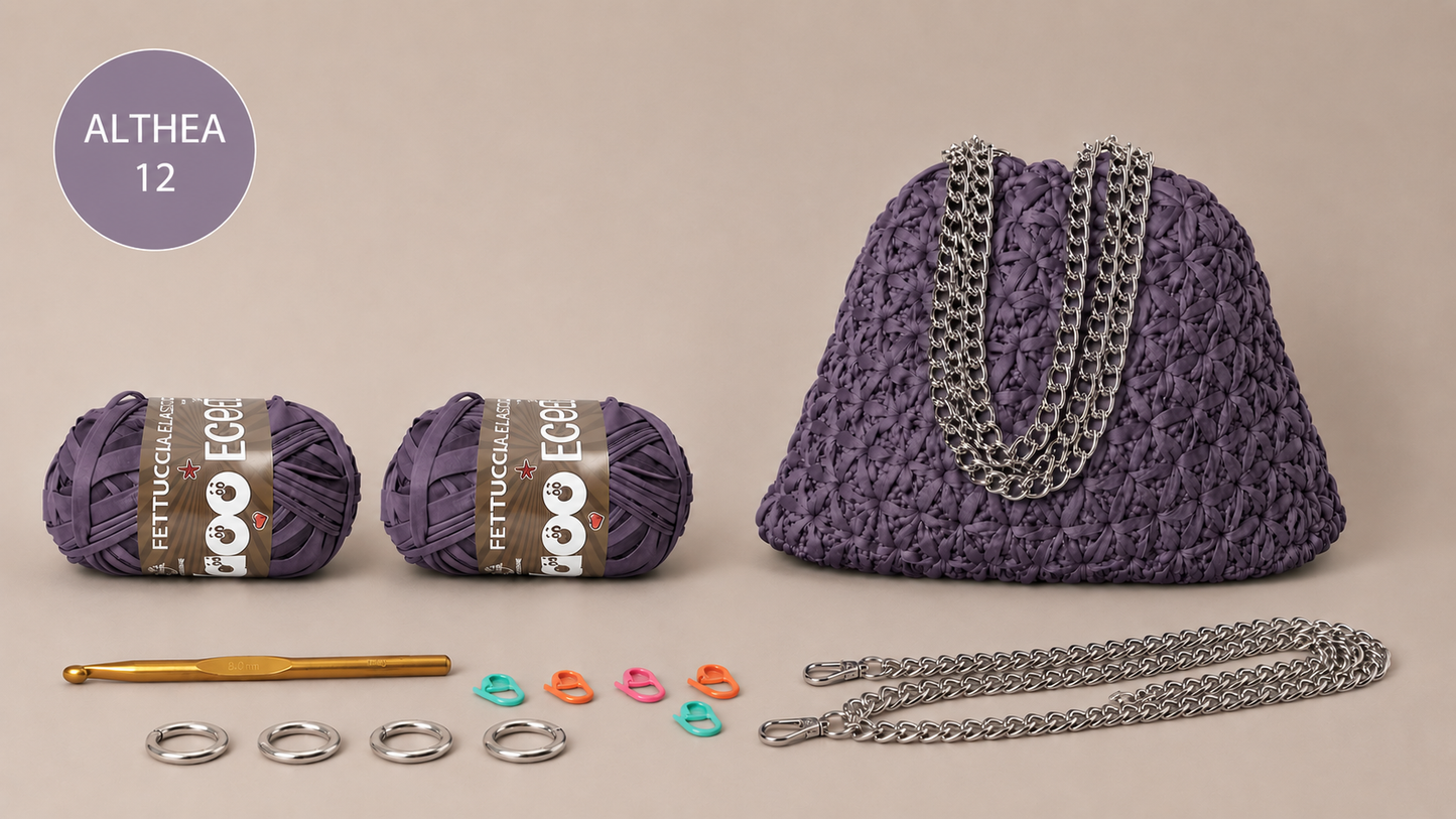 KIT POUCH BAG STELLINA - DI Frainodi Crochet