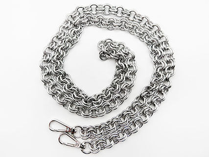 CATENE METALLO CON MOSCHETTONI DA 110 CM