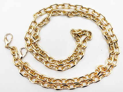 CATENE METALLO CON MOSCHETTONI DA 110 CM