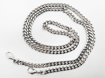 CATENE METALLO CON MOSCHETTONI DA 110 CM