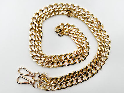 CATENE METALLO CON MOSCHETTONI DA 110 CM