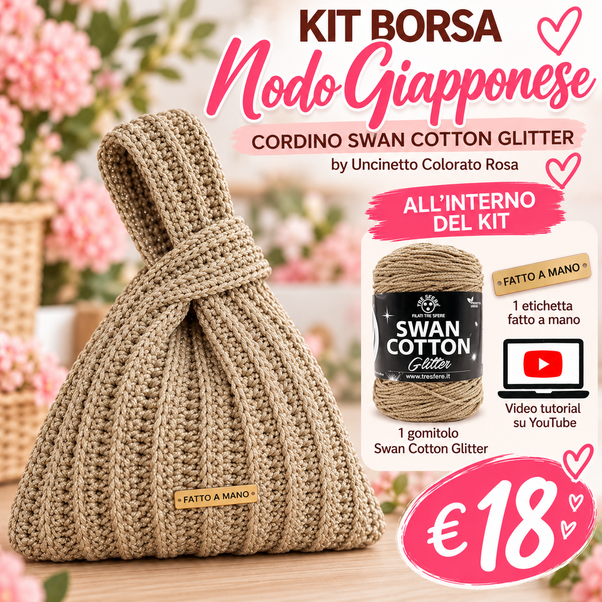 KIT BORSA NODO GIAPPONESE