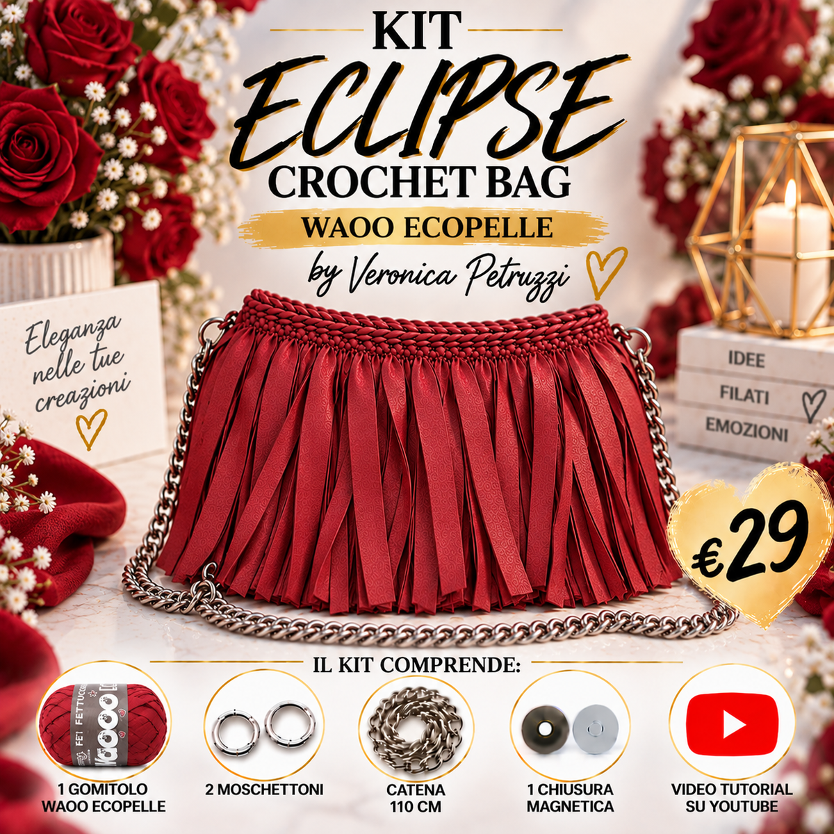 KIT ECLIPSE CROCHET BAG