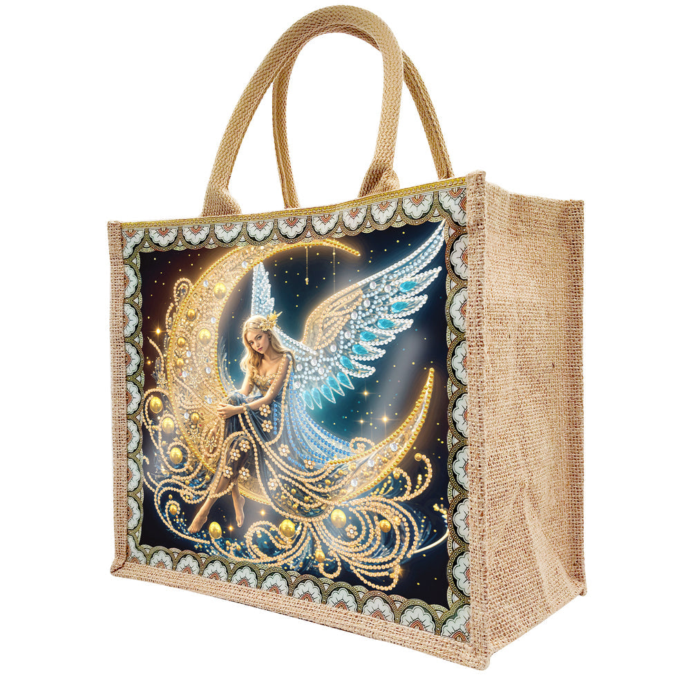 BORSA IN JUTA DIAMOND PAINTING