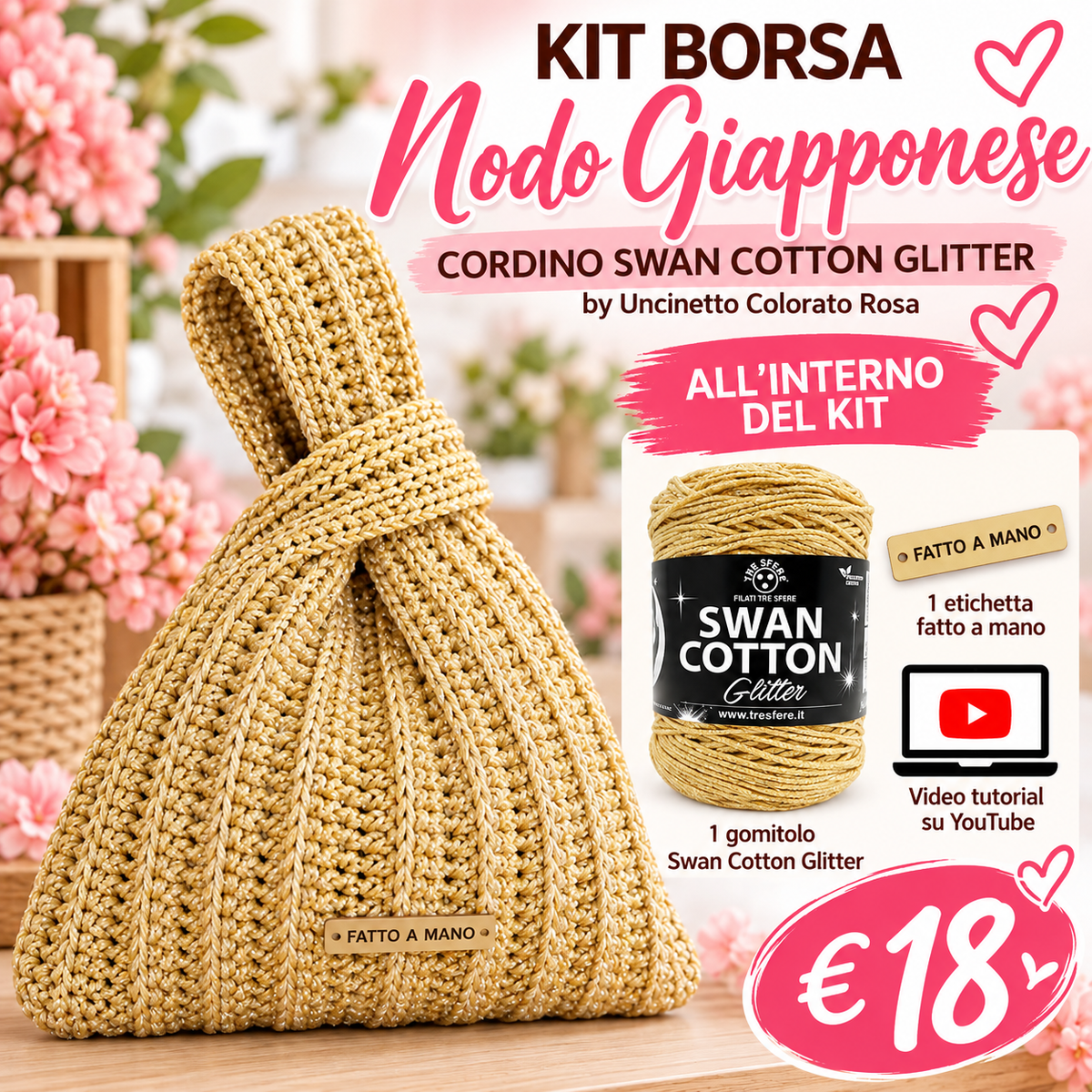 KIT BORSA NODO GIAPPONESE