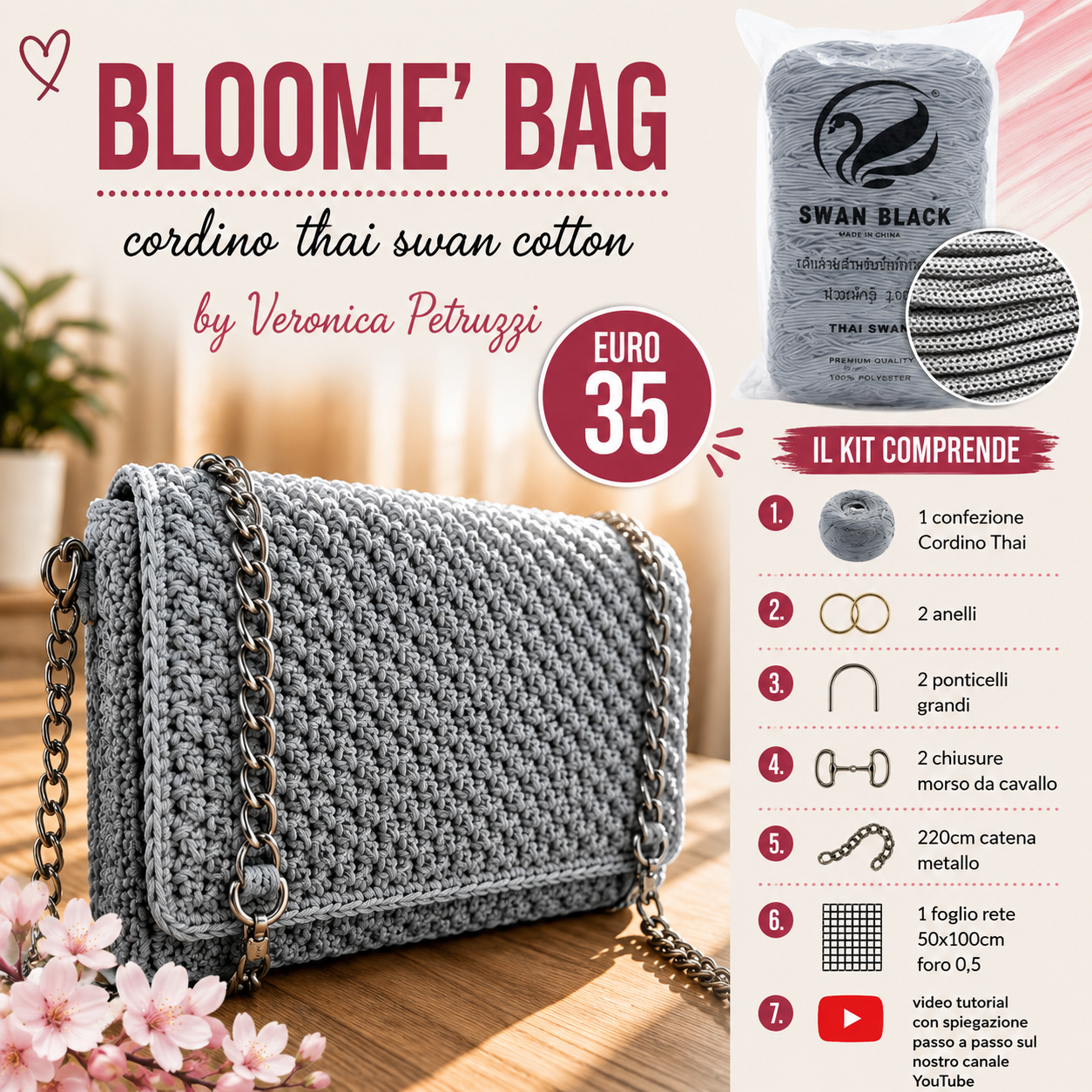 KIT BLOOME' BAG