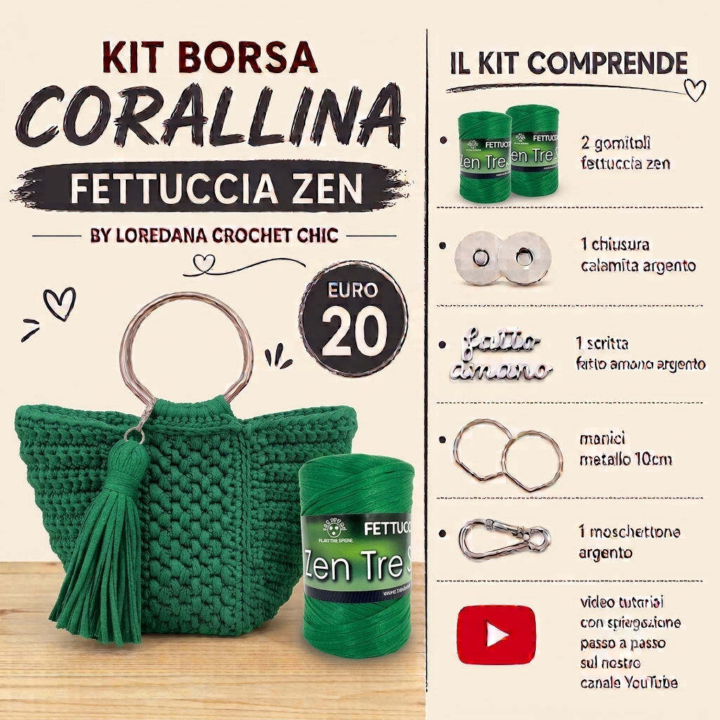KIT BORSA CORALLINA