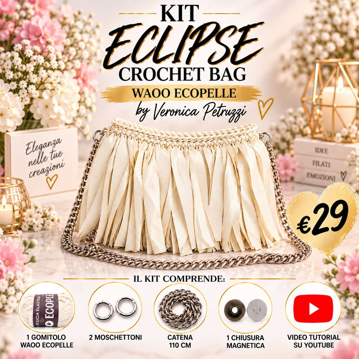 KIT ECLIPSE CROCHET BAG