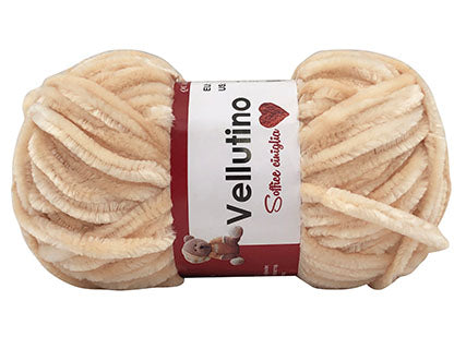 CINIGLIA VELLUTINO 100% Poliestere