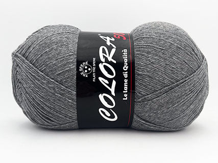 Lana Colora 500 Gomitolo 100% Acrilico