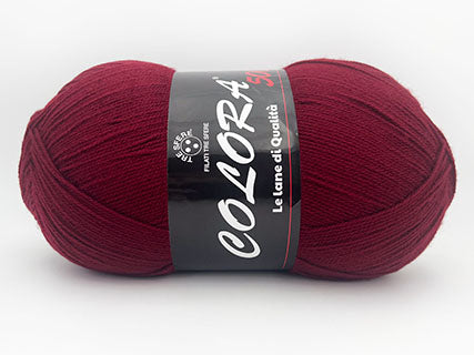 Lana Colora 500 Gomitolo 100% Acrilico