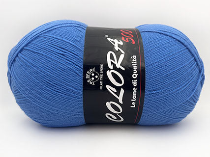 Lana Colora 500 Gomitolo 100% Acrilico