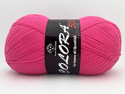 Lana Colora 500 Gomitolo 100% Acrilico
