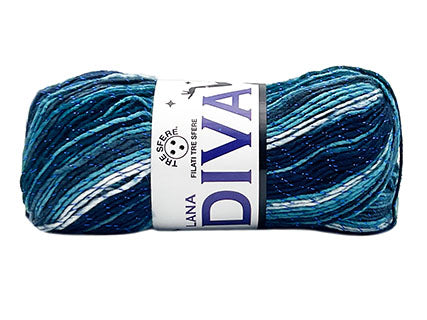LANA DIVA 98% Acrilico 2% Lurex