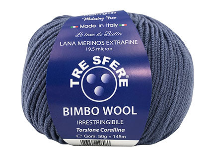LANA BIMBO WOOL 100% LANA MERINO EXTRA FINE