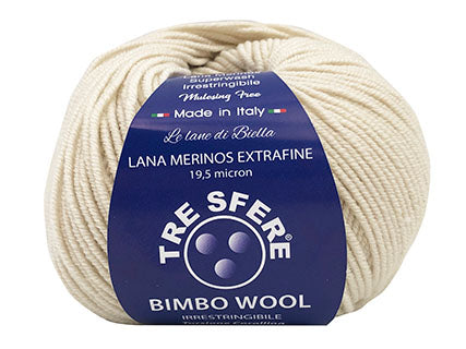 LANA BIMBO WOOL 100% LANA MERINO EXTRA FINE