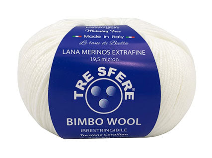 LANA BIMBO WOOL 100% LANA MERINO EXTRA FINE