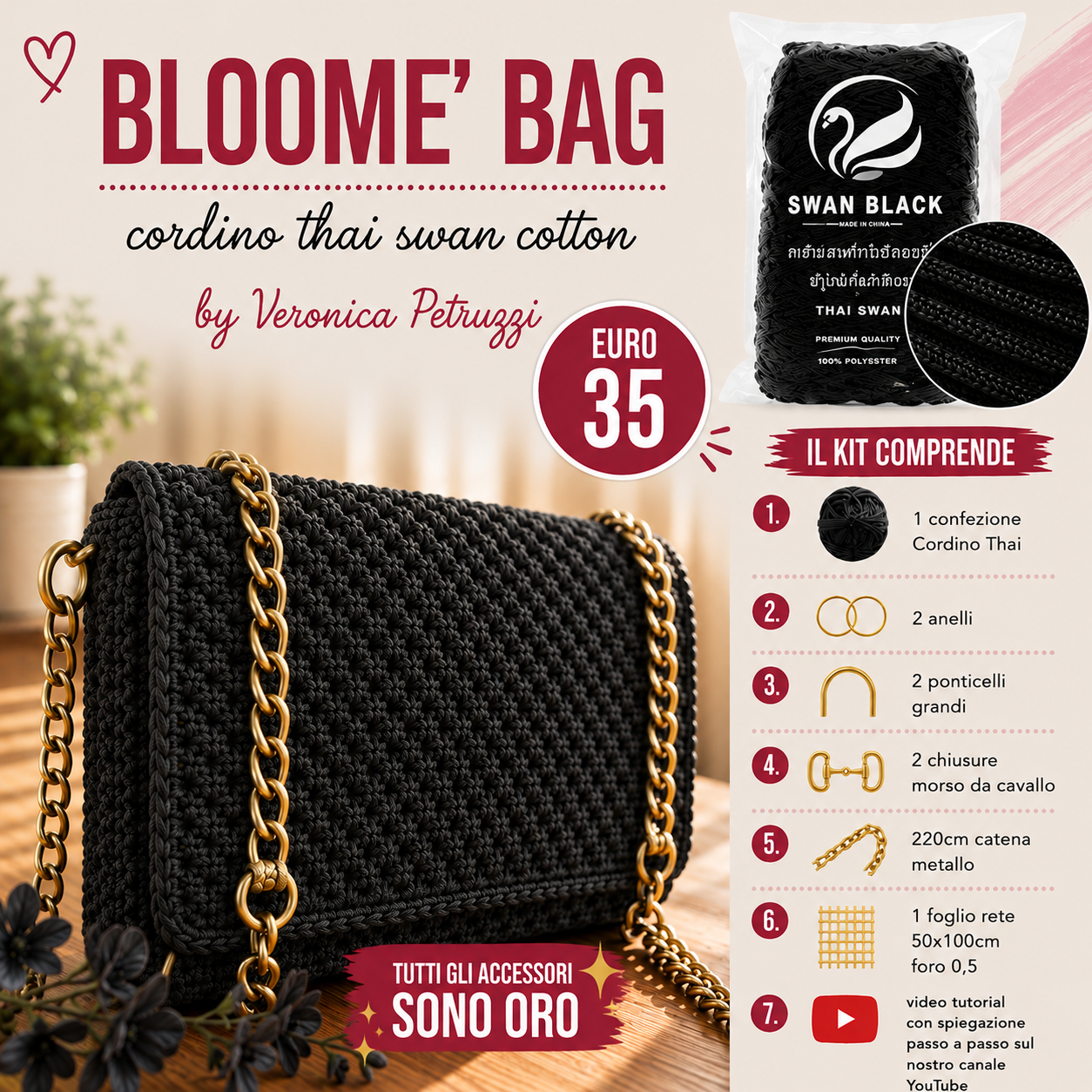 KIT BLOOME' BAG