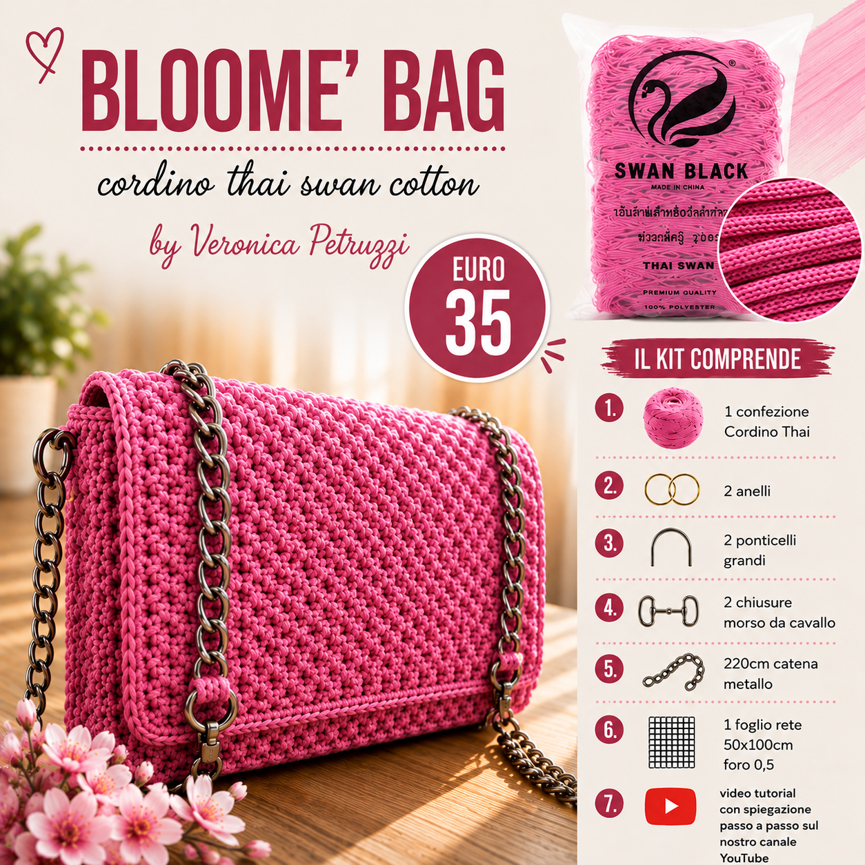 KIT BLOOME' BAG