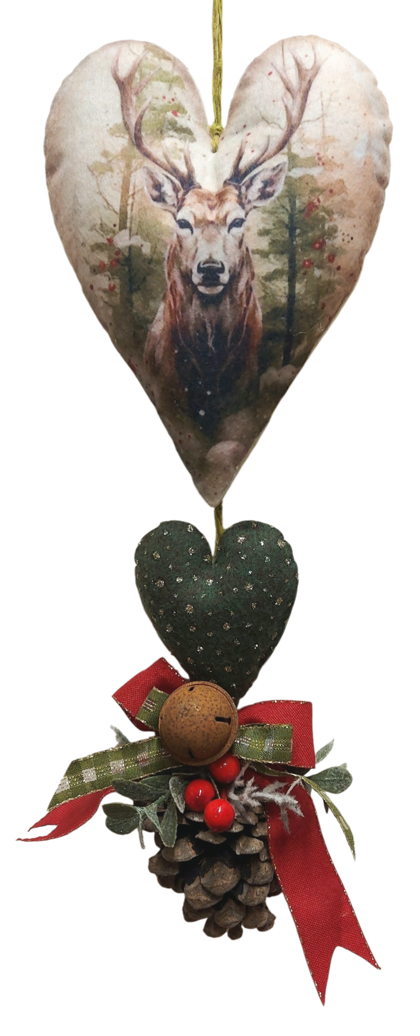 PANNELLO CUORE ALCE 25X45 PAN 09