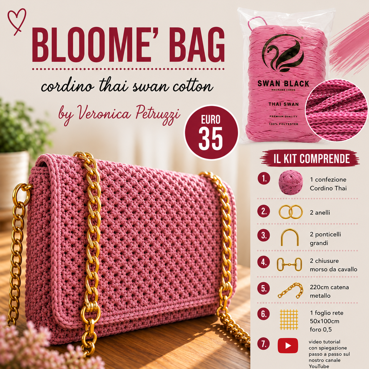 KIT BLOOME' BAG